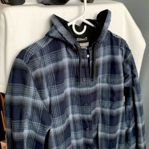 Eddie Bauer button down hoodie